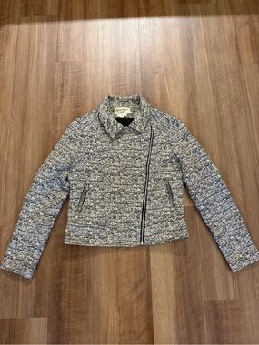 Helene Berman London Woman’s Coat M Black And White Short Coat